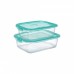 Пищевой контейнер Luminarc Keep'n Box Lagoon набор 2шт прямоуг. 820мл/1220мл (P5506)