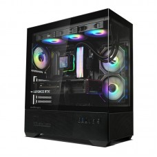 Корпус Zalman Chronix без БЖ, 1xUSB3.0, 1xUSB2.0, 1x Type C, 2x120мм ARGB Reverse, 1x120мм ARGB, VGA 410мм, LCS ready, TG Side/Front Panel, ATX, чорний Корпус Zalman Chronix без БЖ, 1xUSB3.0, 1xUSB2.0, 1x Type C, 2x120мм ARGB Reverse, 1x120мм ARGB, VGA 410мм, LCS ready, TG Side/Front Panel, ATX, чорний