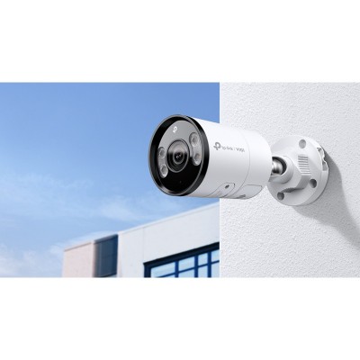 IP-Камера TP-LINK VIGI C345-4, PoE, 4Мп, 4 мм, H265+, IP66, Bullet, кольорове нічне бачення, зовнішня