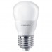 Лампочка PHILIPS Bulb E27 4-40W 3000K 230V P45 (APR) (8718696484906)