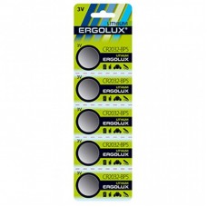 Батарейка ERGOLUX CR-2032 Lithium * 5 (CR2032-BP5) Батарейка ERGOLUX CR-2032 Lithium * 5 (CR2032-BP5)