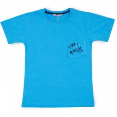 Футболка дитяча Haknur "ROCK" (7181-146B-blue) Футболка дитяча Haknur "ROCK" (7181-146B-blue)