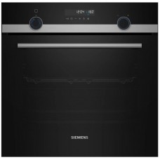 Духова шафа Siemens електрична, 66л, A, дисплей, конвекція, телескопічні направляючі, чорний