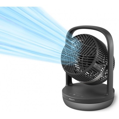 Вентилятор Philips настільний Series 3000, 22см, 27Вт, таймер, поворот 180, чорний