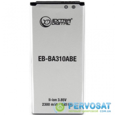 Аккумуляторная батарея для телефона EXTRADIGITAL Samsung Galaxy A3 2016 Duos (EB-BA110ABE) 2300 mAh (BMS6423)