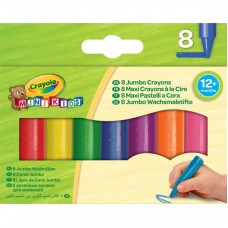 Набір для творчості Crayola Mini Kids великих воскових крейди 8 шт. (256241.148) Набір для творчості Crayola Mini Kids великих воскових крейди 8 шт. (256241.148)