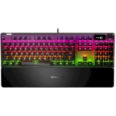 Клавіатура механічна SteelSeries Apex 7 104key, Red Switch, USB-A RU, RGB, чорний Клавіатура механічна SteelSeries Apex 7 104key, Red Switch, USB-A RU, RGB, чорний