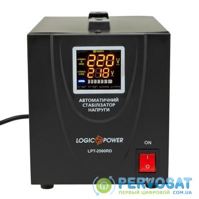 Стабилизатор LogicPower LPT-2500RD Black (4438)