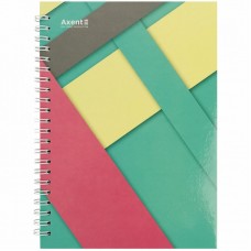 Блокнот Axent на спіралі тверда обкл., А5, 96арк. №13 (8032-13-A) Блокнот Axent на спіралі тверда обкл., А5, 96арк. №13 (8032-13-A)