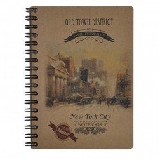 Блокнот Buromax spiral side, А6, 80sheets, KRAFT, square, assorted (BM.2483) Блокнот Buromax spiral side, А6, 80sheets, KRAFT, square, assorted (BM.2483)