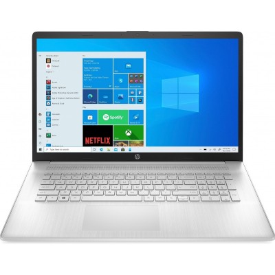 Ноутбук HP 17-cn0009ua 17.3FHD IPS AG/Intel i5-1135G7/16/1024F/NVD350-2/W10/Silver