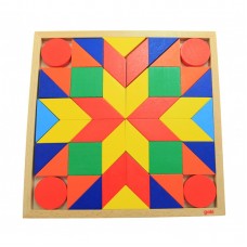 Конструктор дерев'яний goki Танграм