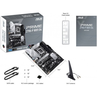 Материнcька плата ASUS PRIME Z790-P WIFI D4 s1700 Z790 4xDDR4 M.2 HDMI DP Wi-Fi BT ATX