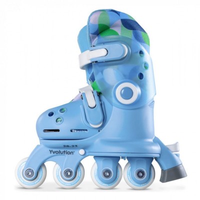 Ролики Yvolution Switch Skates Блакитні