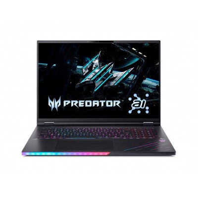 Ноутбук Acer Predator Helios 18 PH18-73 18" WQUXGA IPS, Intel U9-275HX, 64GB, F2TB, NVD5090-24, Lin, чорний