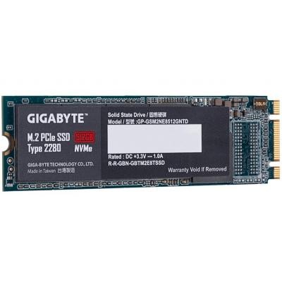 Накопитель SSD M.2 2280 512GB GIGABYTE (GP-GSM2NE8512GNTD)