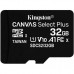 Карта памяти Kingston 32GB microSDHC class 10 UHS-I A1 (R-100MB/s) Canvas (SDCS2/32GBSP)