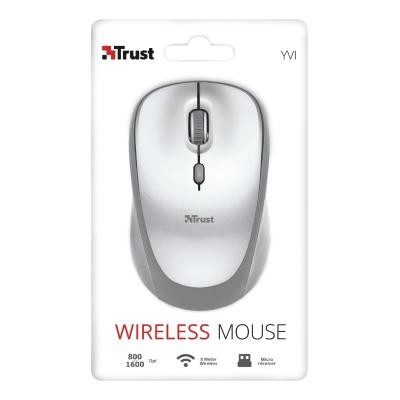 Мышка Trust Yvi Wireless White (23386)