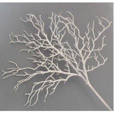 Прикраса декоративна YES! Fun Гілка біла розлога 21 см (973259) Прикраса декоративна YES! Fun Гілка біла розлога 21 см (973259)