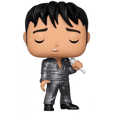 Funko Коллекционная фигурка Funko POP! Rocks Elvis Presley Elvis '68 Comeback Special (DGLT) 36650