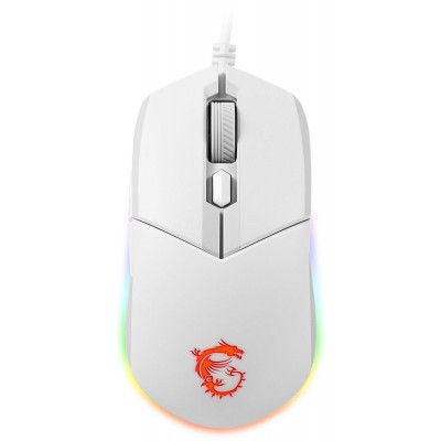 Комплект клавіатура та миша MSI Vigor GK30 COMBO WHITE UA USB, EN/UKR/RU, RGB, білий