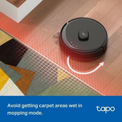 Робот-пилосмок TP-LINK TAPO RV 30 MAX LIDAR з підтримкою вологого прибирання
