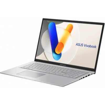 Ноутбук ASUS Vivobook 17 X1704VA-AU835 17.3" FHD IPS, Intel i7-1355U, 16GB, F512GB, UMA, NoOS, Сріблястий Ноутбук ASUS Vivobook 17 X1704VA-AU835 17.3" FHD IPS, Intel i7-1355U, 16GB, F512GB, UMA, NoOS, Сріблястий