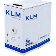 Кабель мережевий KLM UTP 305м cat.5e CCA (UTP4-C5e-SOLID-2451-CCA) Кабель мережевий KLM UTP 305м cat.5e CCA (UTP4-C5e-SOLID-2451-CCA)