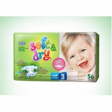 Підгузок Helen Harper Soft&Dry Midi 4-9 кг 56 шт (5411416022527) Підгузок Helen Harper Soft&Dry Midi 4-9 кг 56 шт (5411416022527)