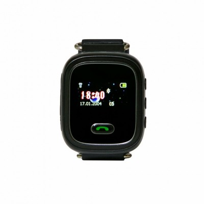 Дитячий GPS годинник-телефон GOGPS ME K11 Чорний