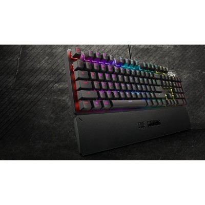 Клавіатура ASUS TUF Gaming K3 RGB 104key Kailh RD USB UA Black