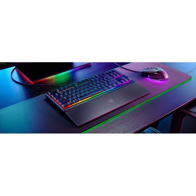 Клавіатура механічна Razer Ornata V3 TKL 84key, Mecha-Membrane Switch, USB-A, EN/UKR RGB, чорний