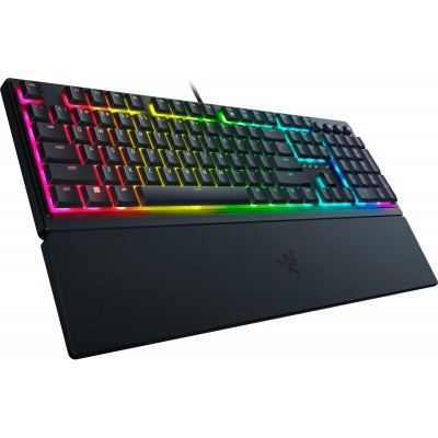 Клавіатура механічна Razer Ornata V3 TKL 84key, Mecha-Membrane Switch, USB-A, EN/UK, RGB, чорний