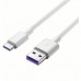 Дата кабель USB 2.0 AM to Type-C CP71(AP71) 5A SuperCharge White Huawei (04071497_)