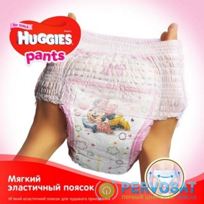 Подгузник Huggies Pants 4 для девочек (9-14 кг) 2*36 шт (5029054216668)