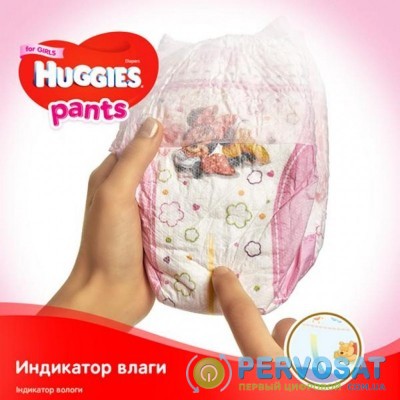 Подгузник Huggies Pants 4 для девочек (9-14 кг) 2*36 шт (5029054216668)