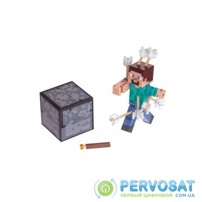 Колекційна фігурка Minecraft Steve with Arrow серія 4
