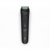 Тример Philips All-in-One Trimmer 3000 Series, для обличчя, голови, носа, акум., насадок-7, сталь, чорний