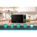 Мікрохвильова піч Gorenje, 20л, електр. керув., 700Вт, дисплей, нерж