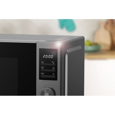 Мікрохвильова піч Gorenje, 20л, електр. керув., 700Вт, дисплей, нерж