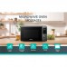 Мікрохвильова піч Gorenje, 20л, електр. керув., 700Вт, дисплей, нерж