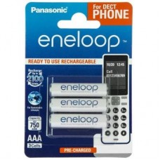Акумулятор PANASONIC Eneloop AAA 750mAh NI-MH Dect Series * 3 (BK-4MCCE/3DE) Акумулятор PANASONIC Eneloop AAA 750mAh NI-MH Dect Series * 3 (BK-4MCCE/3DE)
