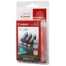 Картридж Canon CLI-521 C/M/Y-Pack (2934B010/2934B007) Картридж Canon CLI-521 C/M/Y-Pack (2934B010/2934B007)