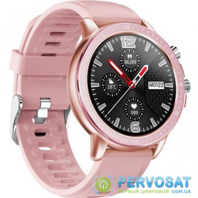 Смарт-часы Gelius Pro GP-SW005 (NEW GENERATION) (IP67) Pink/Gold (Pro GP-SW005 (NEW GENERATION) Pink/Gold)