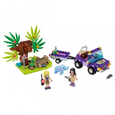 Конструктор LEGO Friends Джунгли: спасение слонёнка 203 детали (41421)