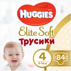 Підгузок Huggies Elite Soft Pants L 4 (9-14 кг) 84 шт (5029053547107) Підгузок Huggies Elite Soft Pants L 4 (9-14 кг) 84 шт (5029053547107)