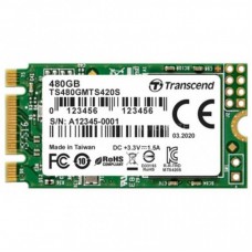 Накопичувач SSD M.2 2242 480GB Transcend (TS480GMTS420S) Накопичувач SSD M.2 2242 480GB Transcend (TS480GMTS420S)