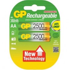 Акумулятор GP AA R6 2500mAh 1,2V * 2 (GP250AAHC-2UEC2 / 4891199069901) Акумулятор GP AA R6 2500mAh 1,2V * 2 (GP250AAHC-2UEC2 / 4891199069901)