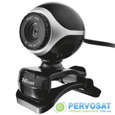 Веб-камера Trust EXIS WEBCAM BLCK-SLVR (17003)