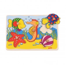 Пазл-вкладиш goki Морські мешканці Пазл-вкладиш goki Морські мешканці